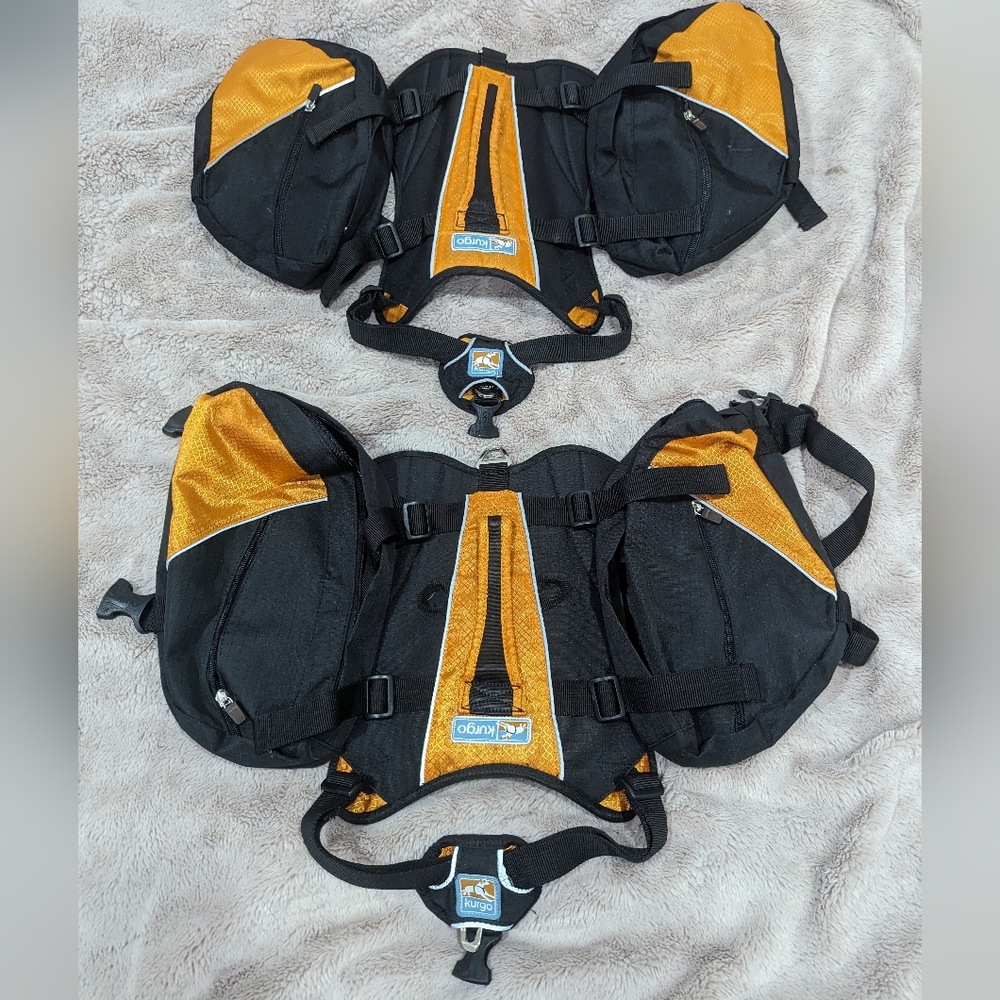Kurgo Big Baxter Dog Backpack Hiking Bag Harness